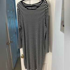 Old Navy Ribbed stripe dress